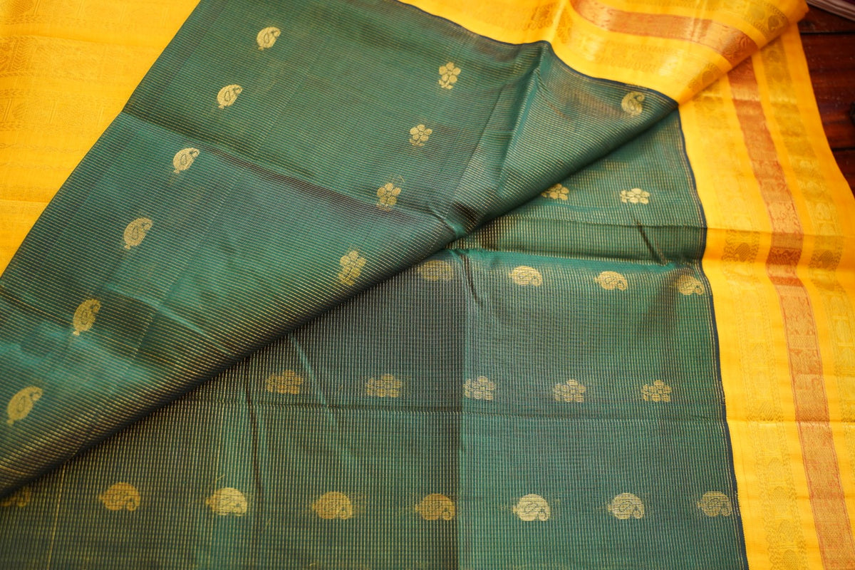 Kanchi Handloom Silk Cotton Saree PC17780