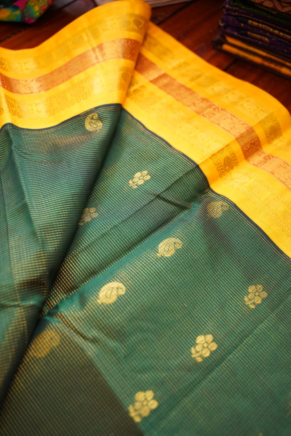 Kanchi Handloom Silk Cotton Saree PC17780