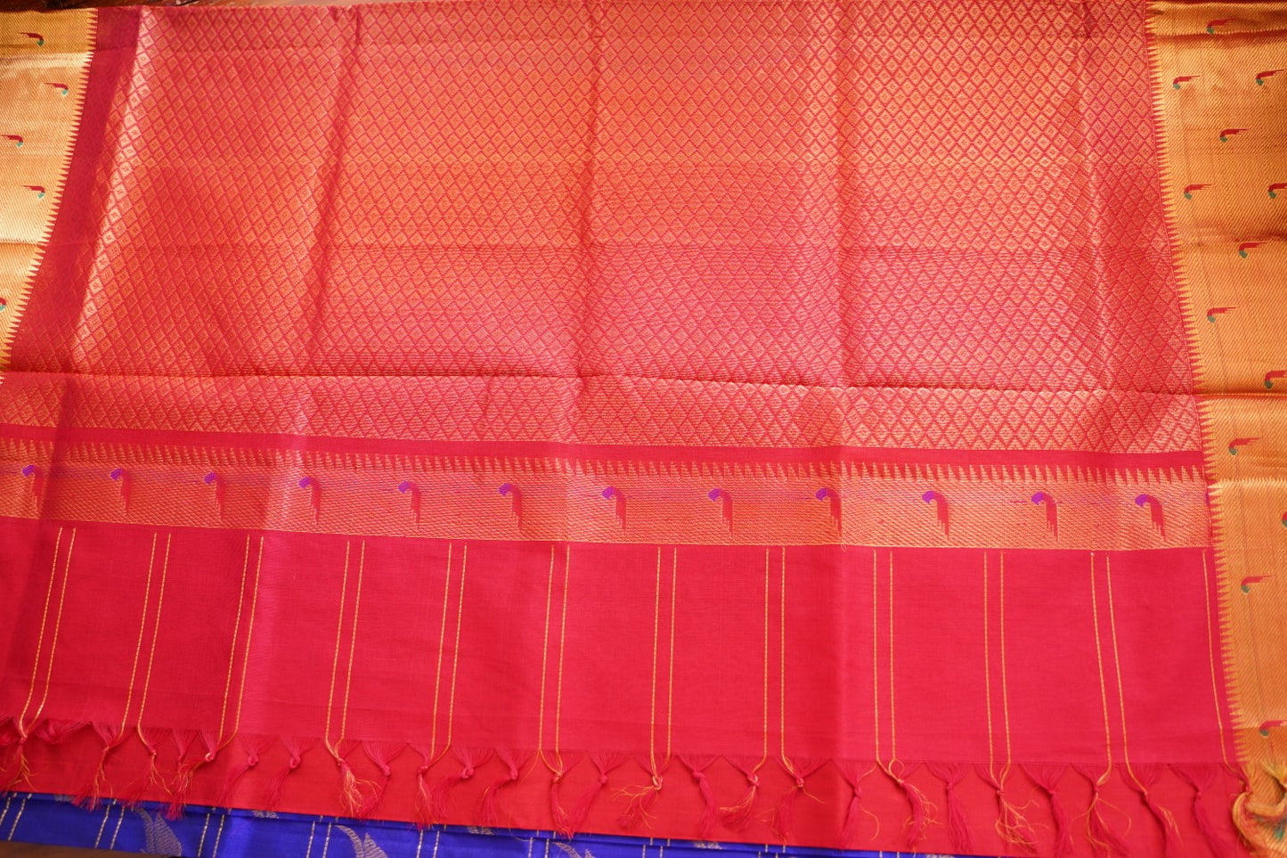 Kanchi Handloom Silk Cotton Saree PC17783