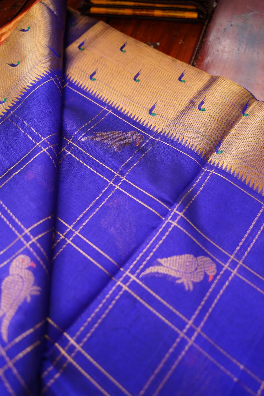 Kanchi Handloom Silk Cotton Saree PC17783