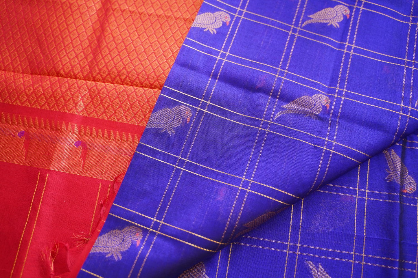 Kanchi Handloom Silk Cotton Saree PC17783