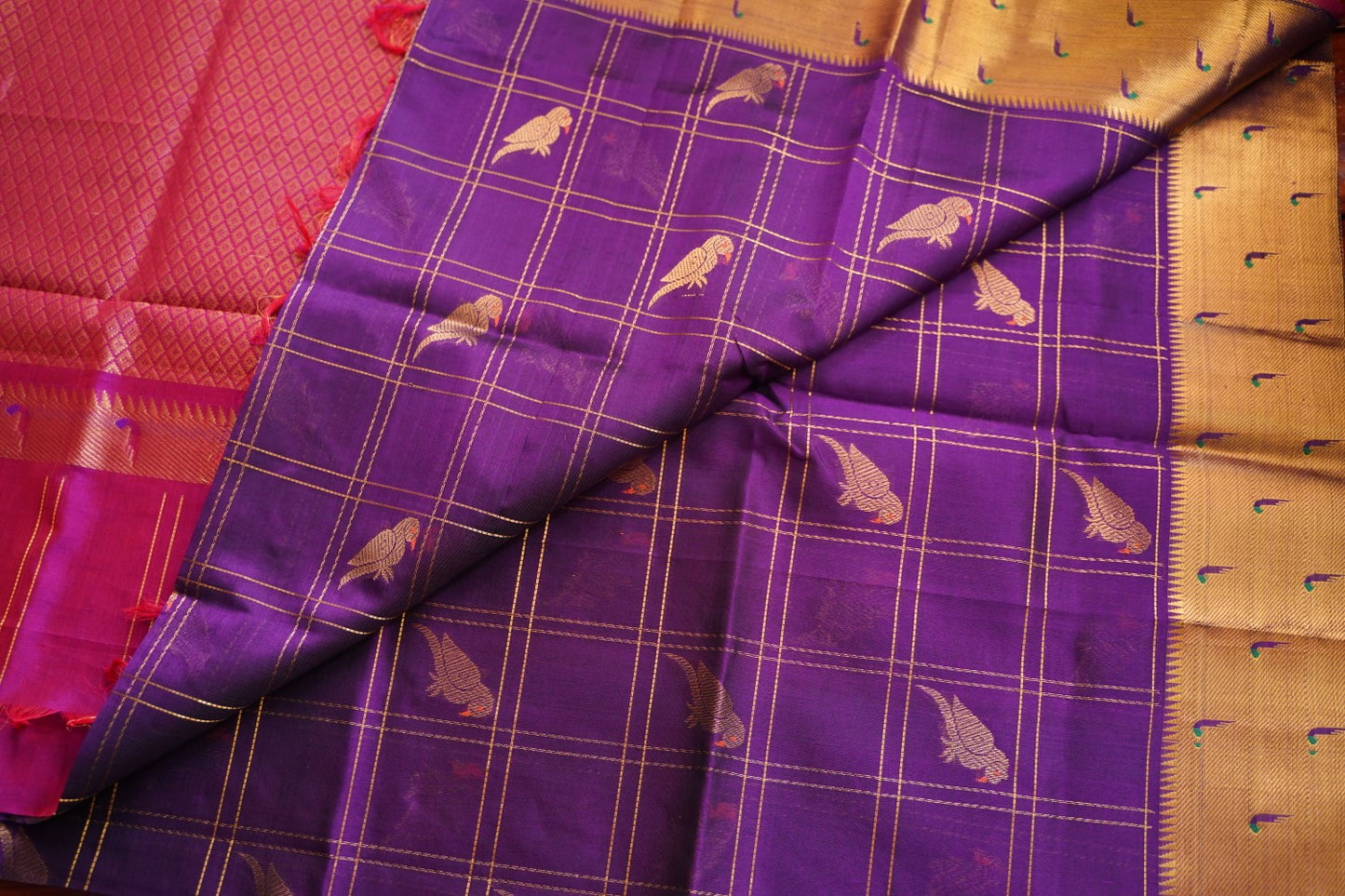 Kanchi Handloom Silk Cotton Saree PC17782