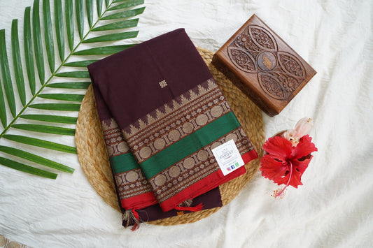 Kanchi handloom Cotton Saree PC15746