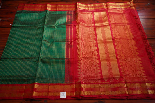 Kanchi Handloom Silk Cotton Saree PC12162