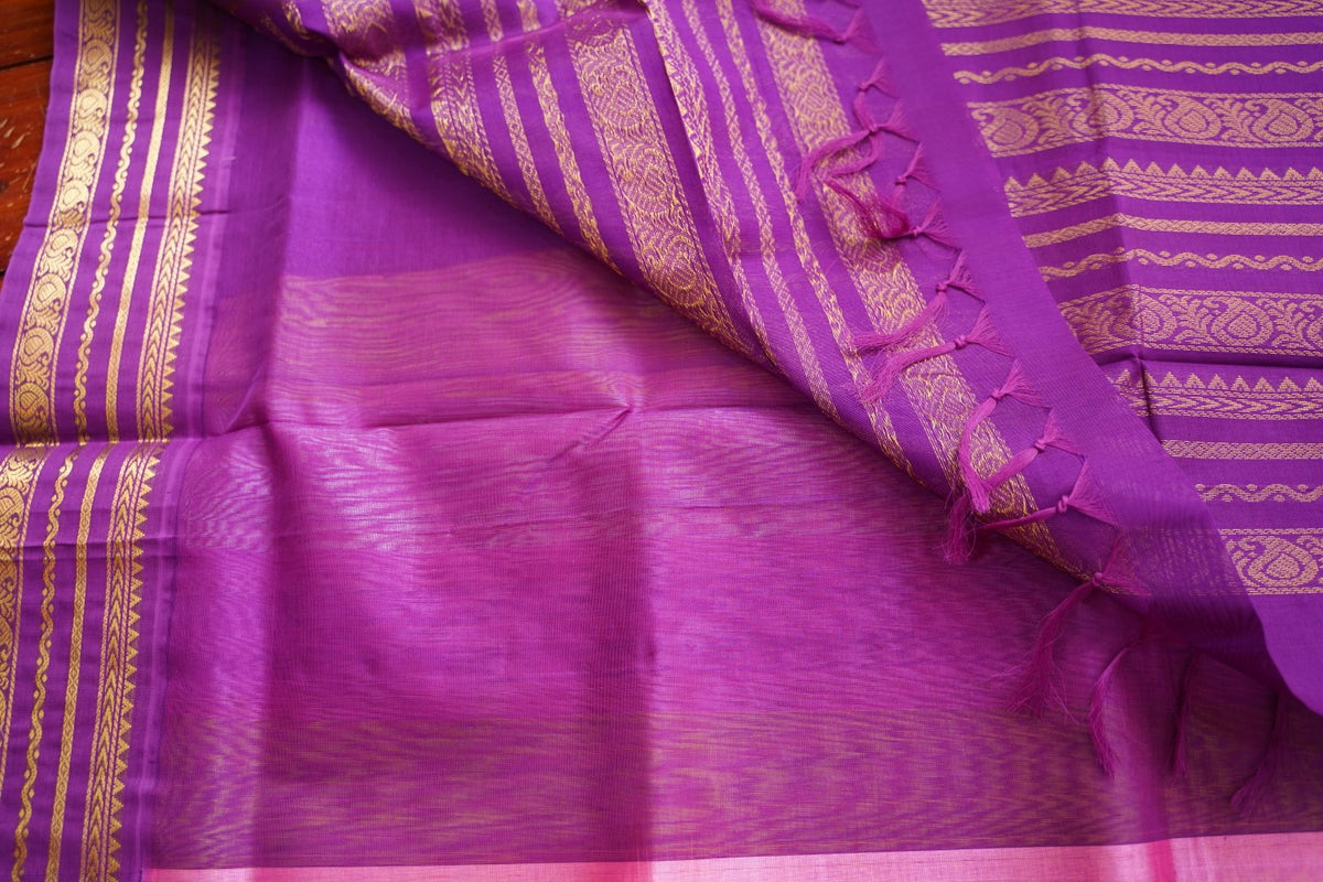 Kanchi Handloom Silk Cotton Saree PC17774