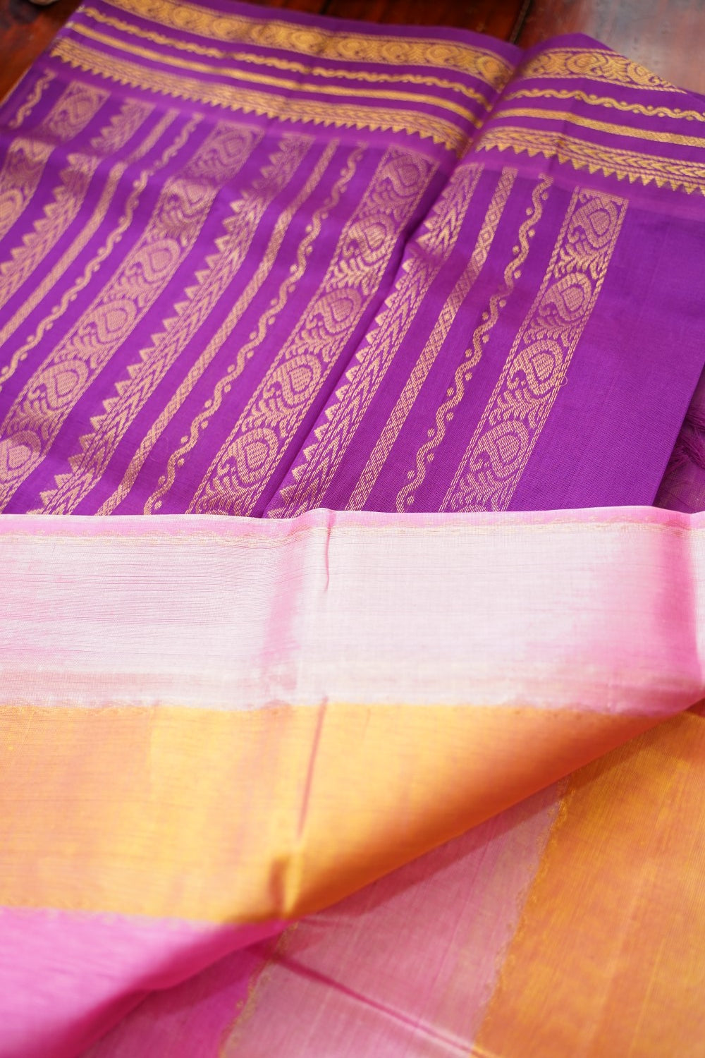 Kanchi Handloom Silk Cotton Saree PC17774