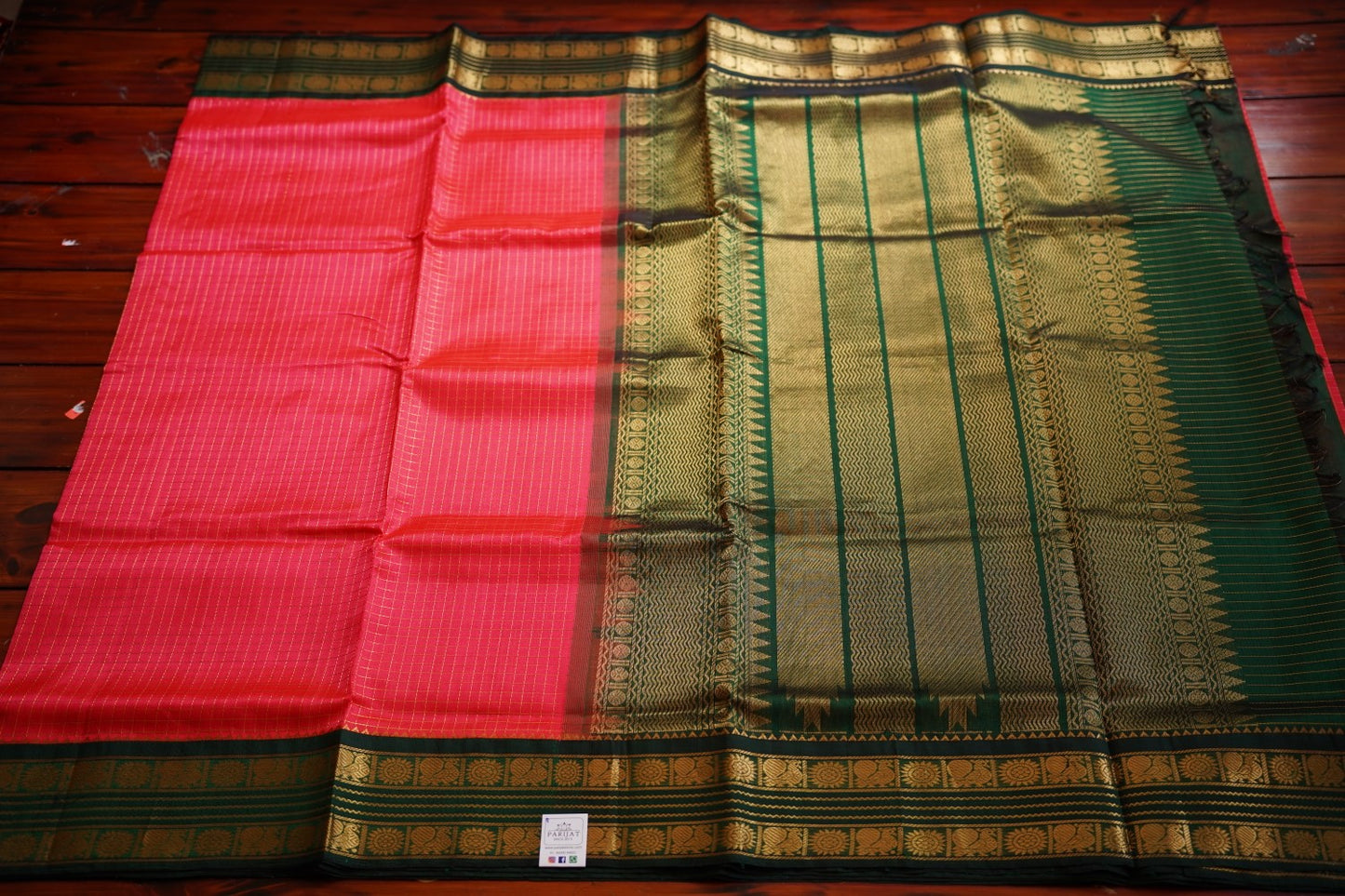 Kanchi Handloom Silk Cotton Saree PC12165