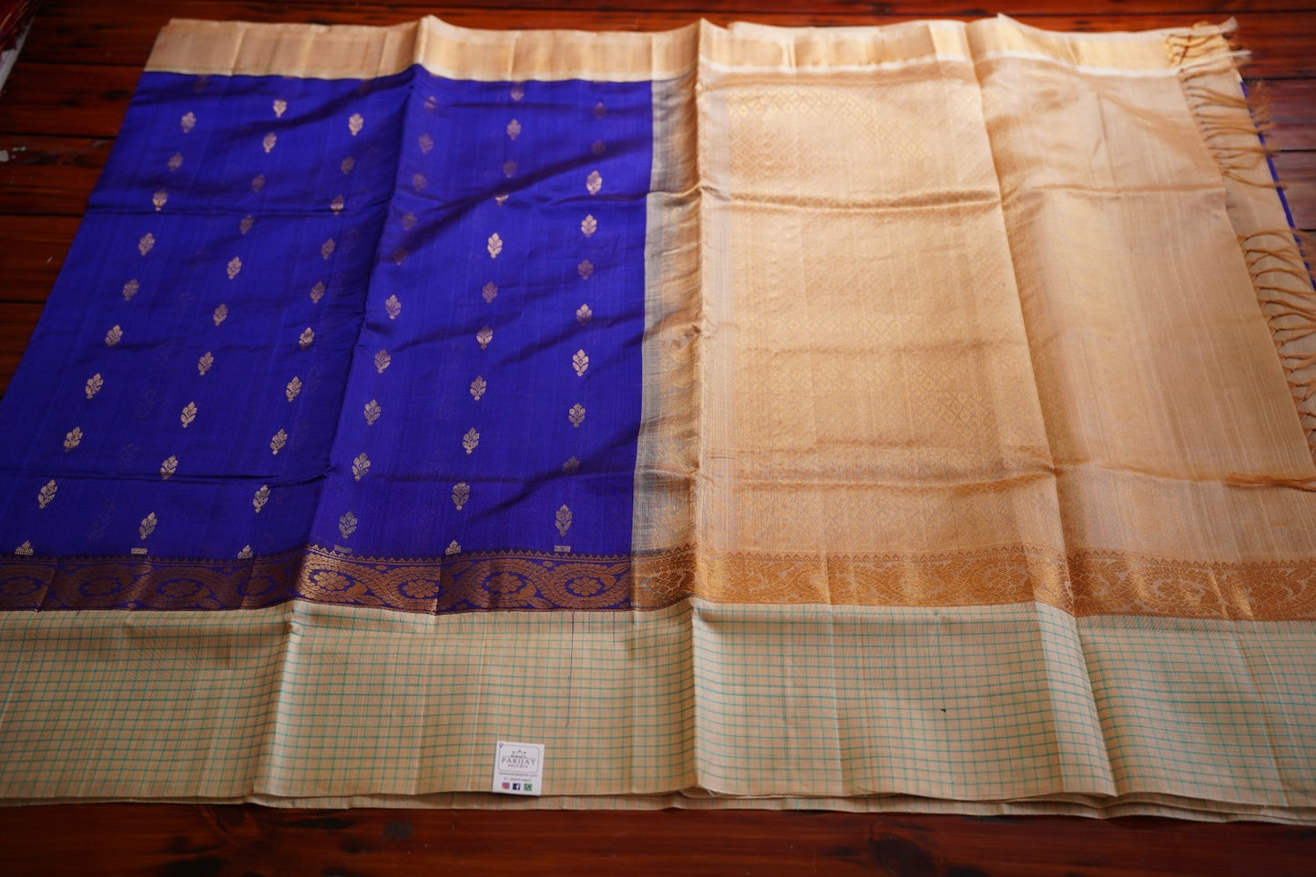 Kanchi Handloom Silk Cotton Saree PC12166