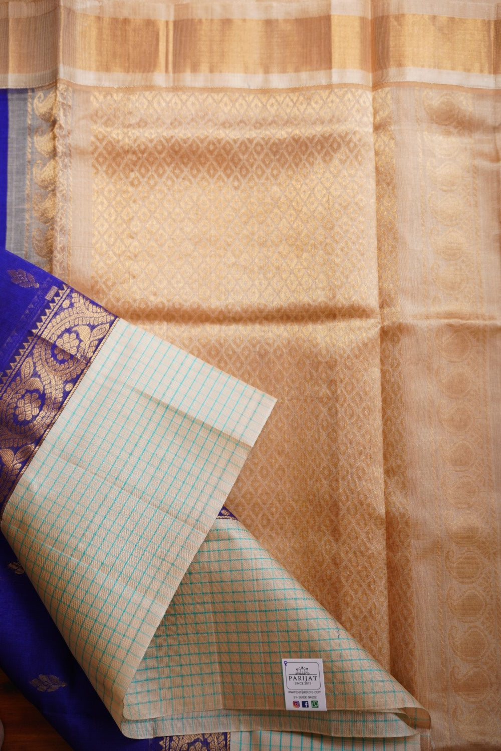 Kanchi Handloom Silk Cotton Saree PC12166