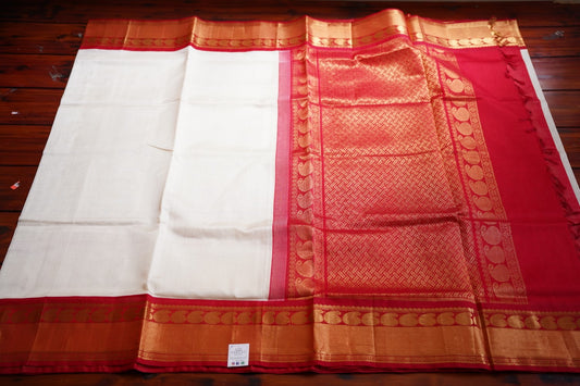 Kanchi Handloom Silk Cotton Saree PC12148