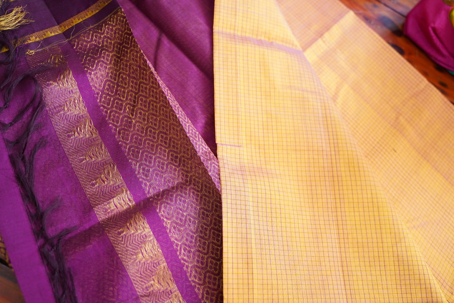 Kanchi Handloom Silk Cotton Saree PC17776