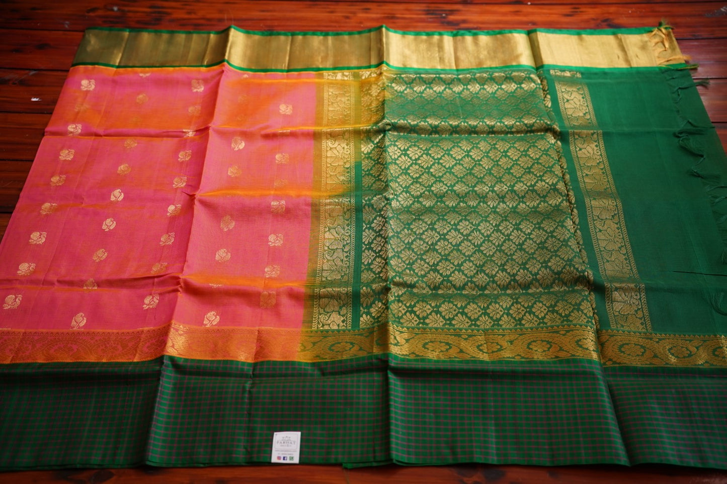 Kanchi Handloom Silk Cotton Saree PC12159