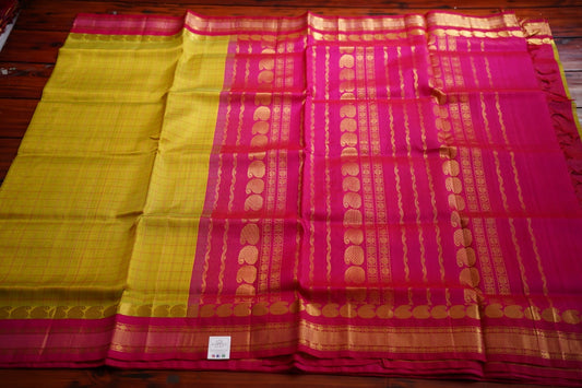 Kanchi Handloom Silk Cotton Saree PC12177