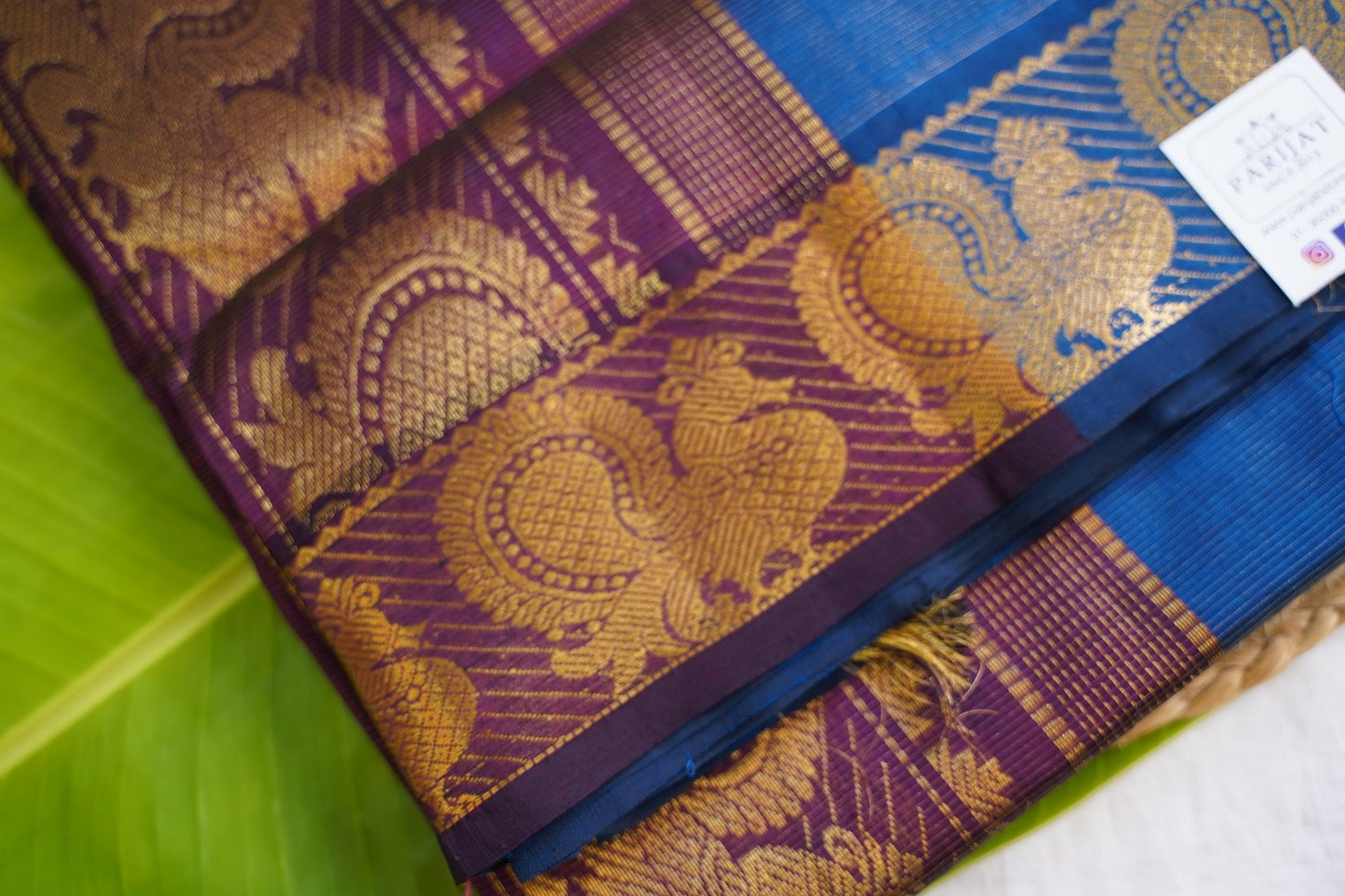 Kanchi Handloom Silk Cotton Saree PC17797