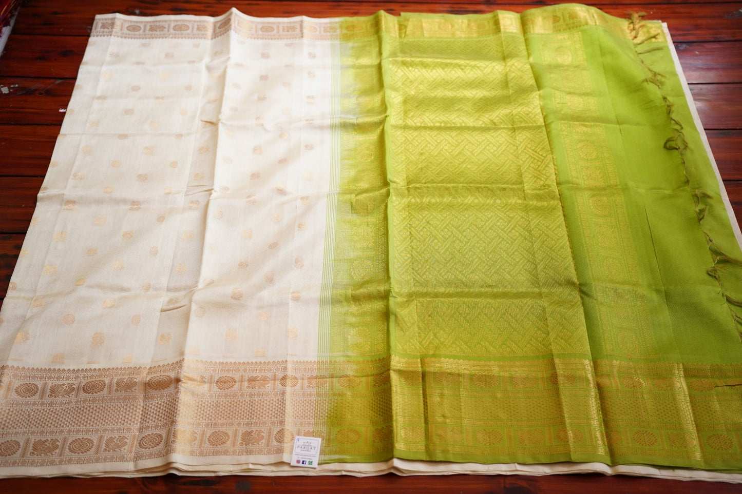 Kanchi Handloom Silk Cotton Saree PC12197