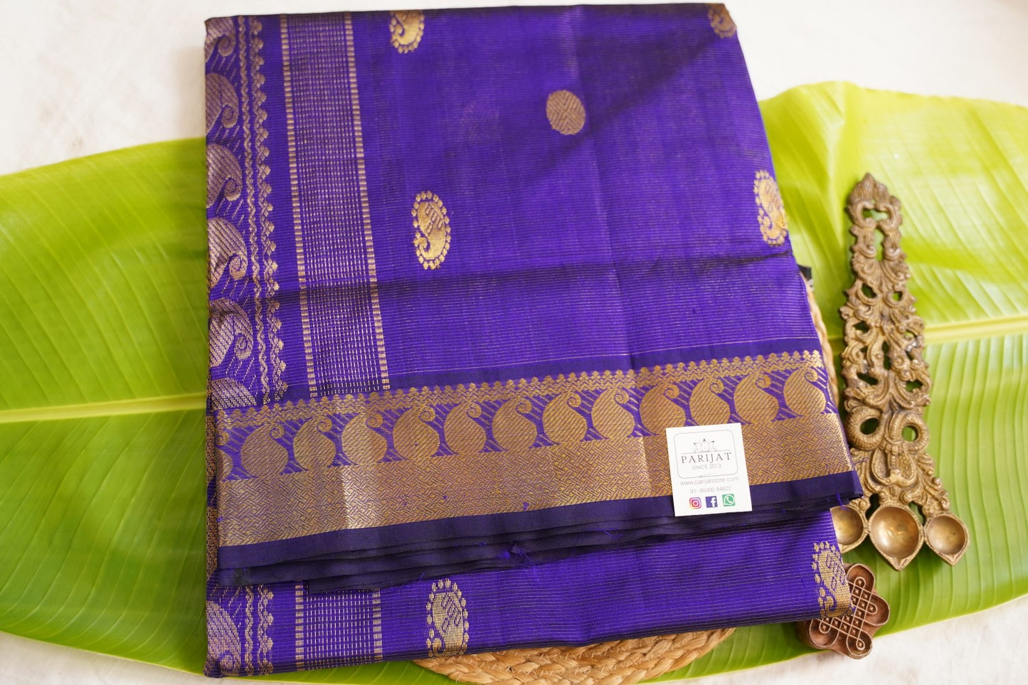 Kanchi Handloom Silk Cotton Saree PC17796