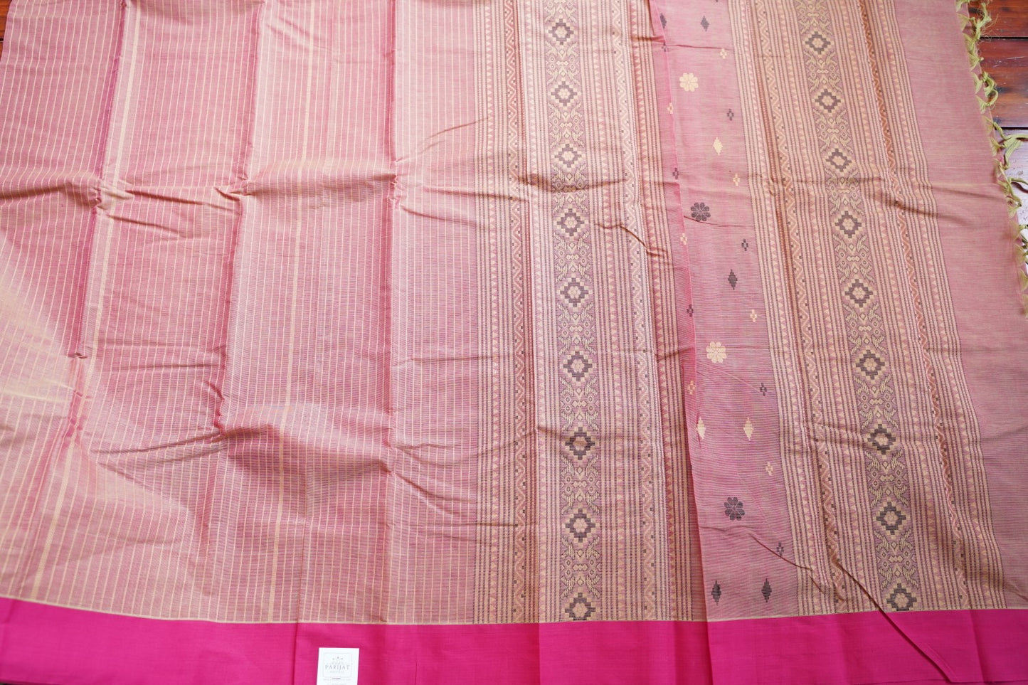 Kanchi handloom Cotton Saree PC15762