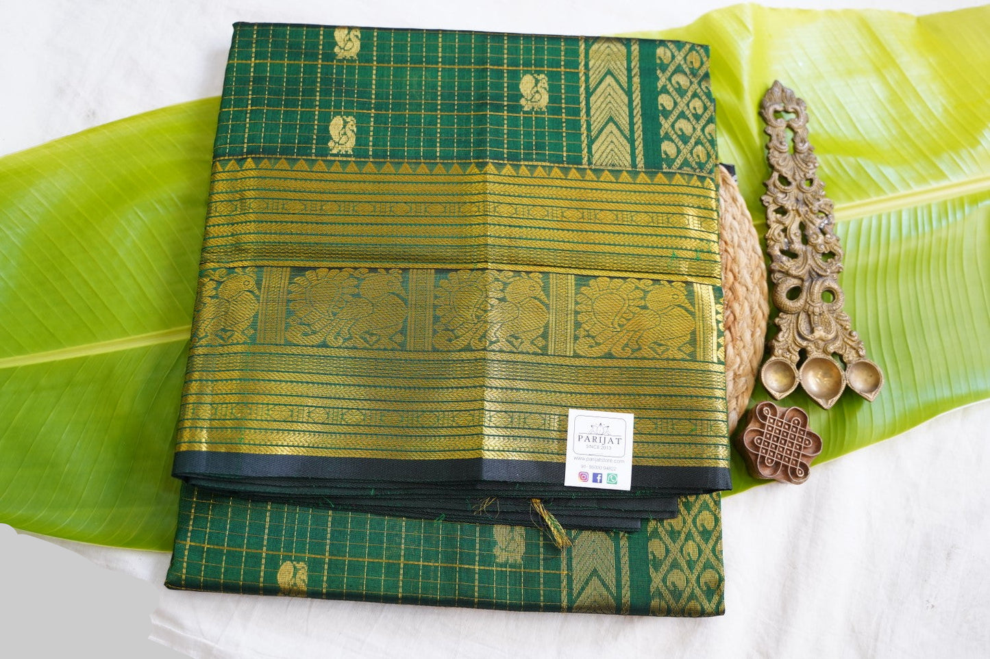 Kanchi Handloom Silk Cotton Saree PC17794