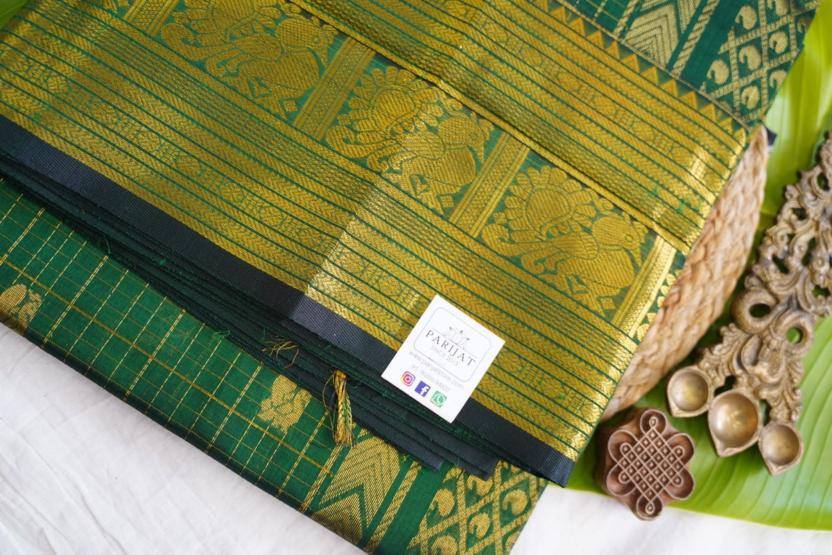 Kanchi Handloom Silk Cotton Saree PC17794