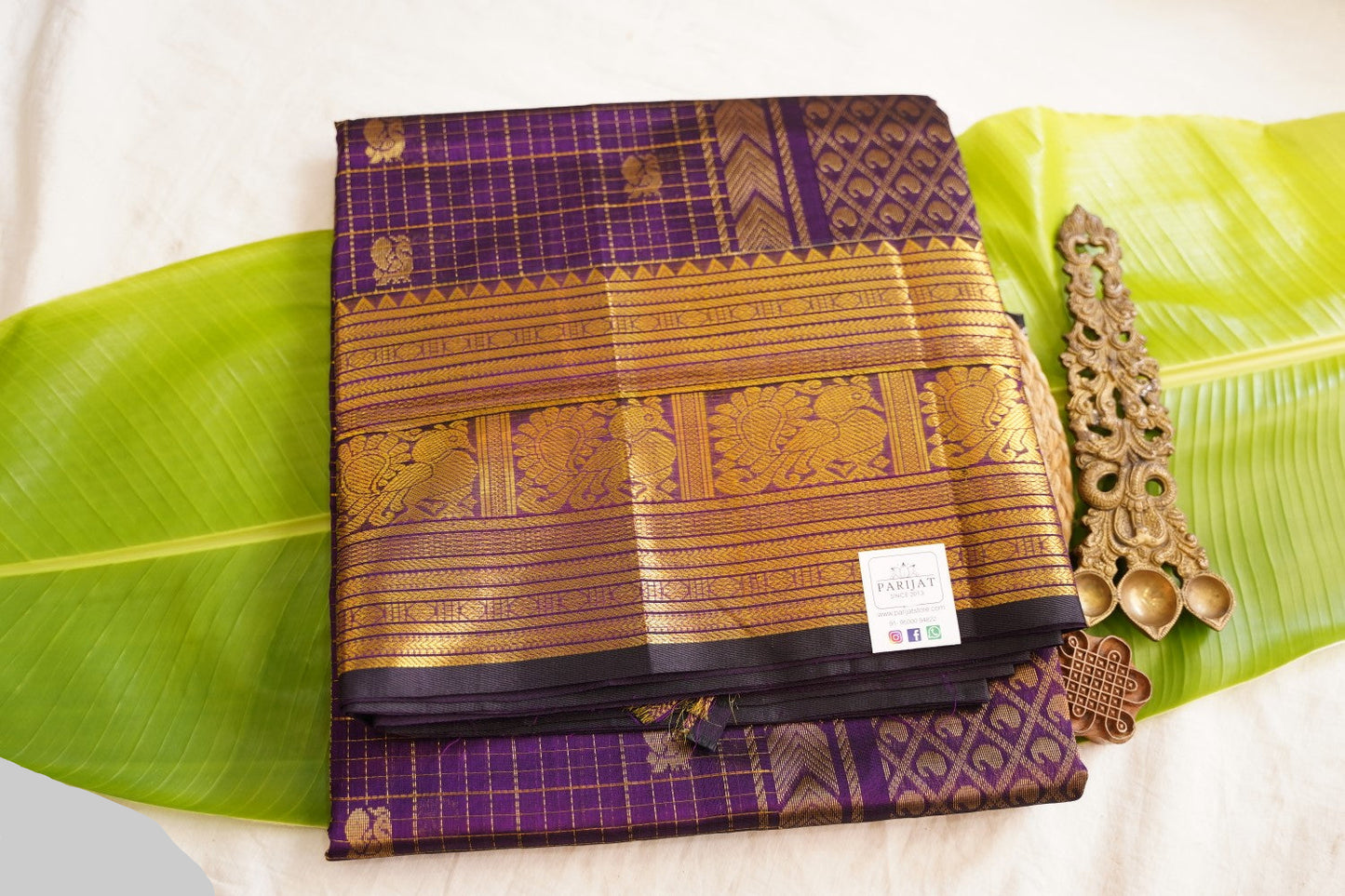 Kanchi Handloom Silk Cotton Saree PC17793