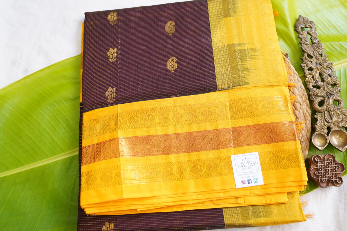 Kanchi Handloom Silk Cotton Saree PC17792