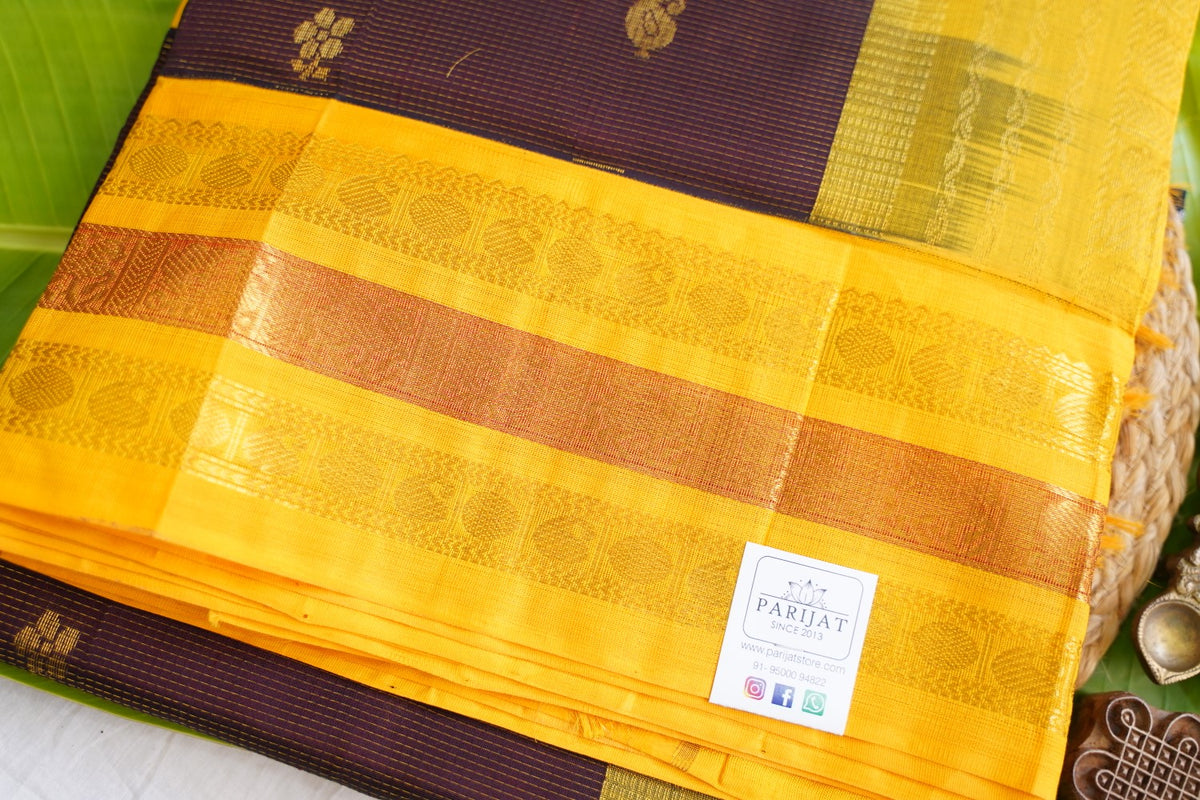 Kanchi Handloom Silk Cotton Saree PC17792