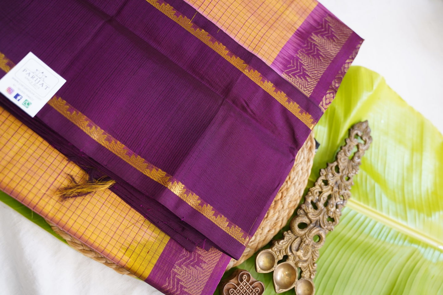 Kanchi Handloom Silk Cotton Saree PC17776
