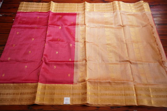 Kanchi Handloom Silk Cotton Saree PC12187