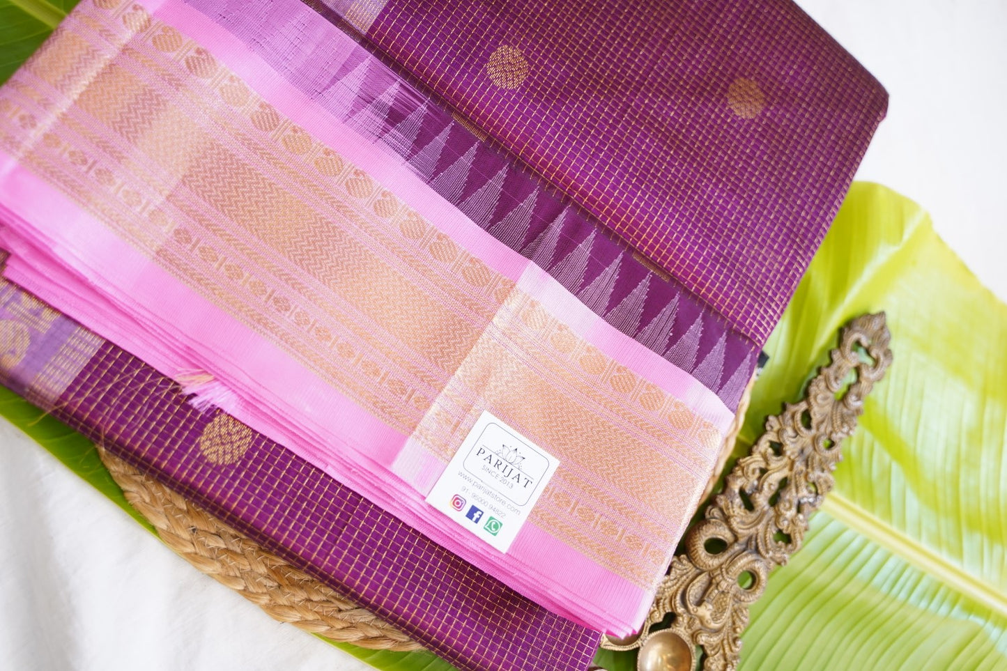 Kanchi Handloom Silk Cotton Saree PC17778