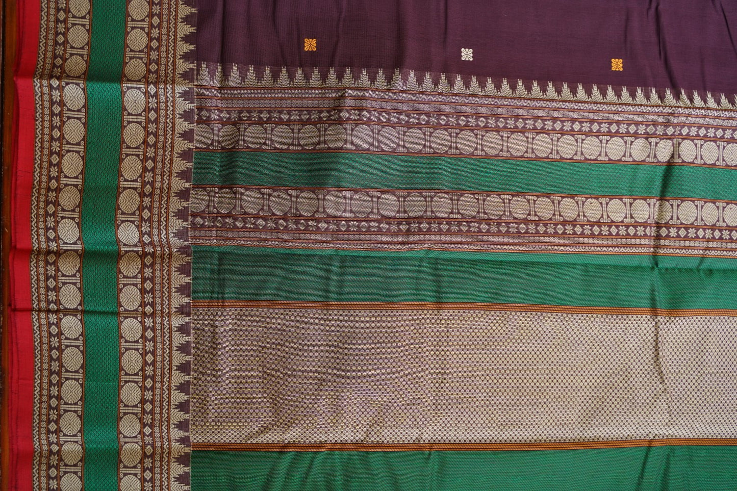 Kanchi handloom Cotton Saree PC15746