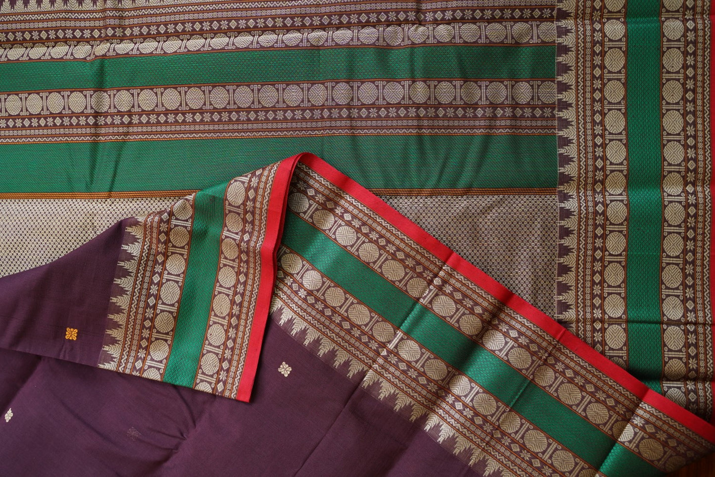 Kanchi handloom Cotton Saree PC15746