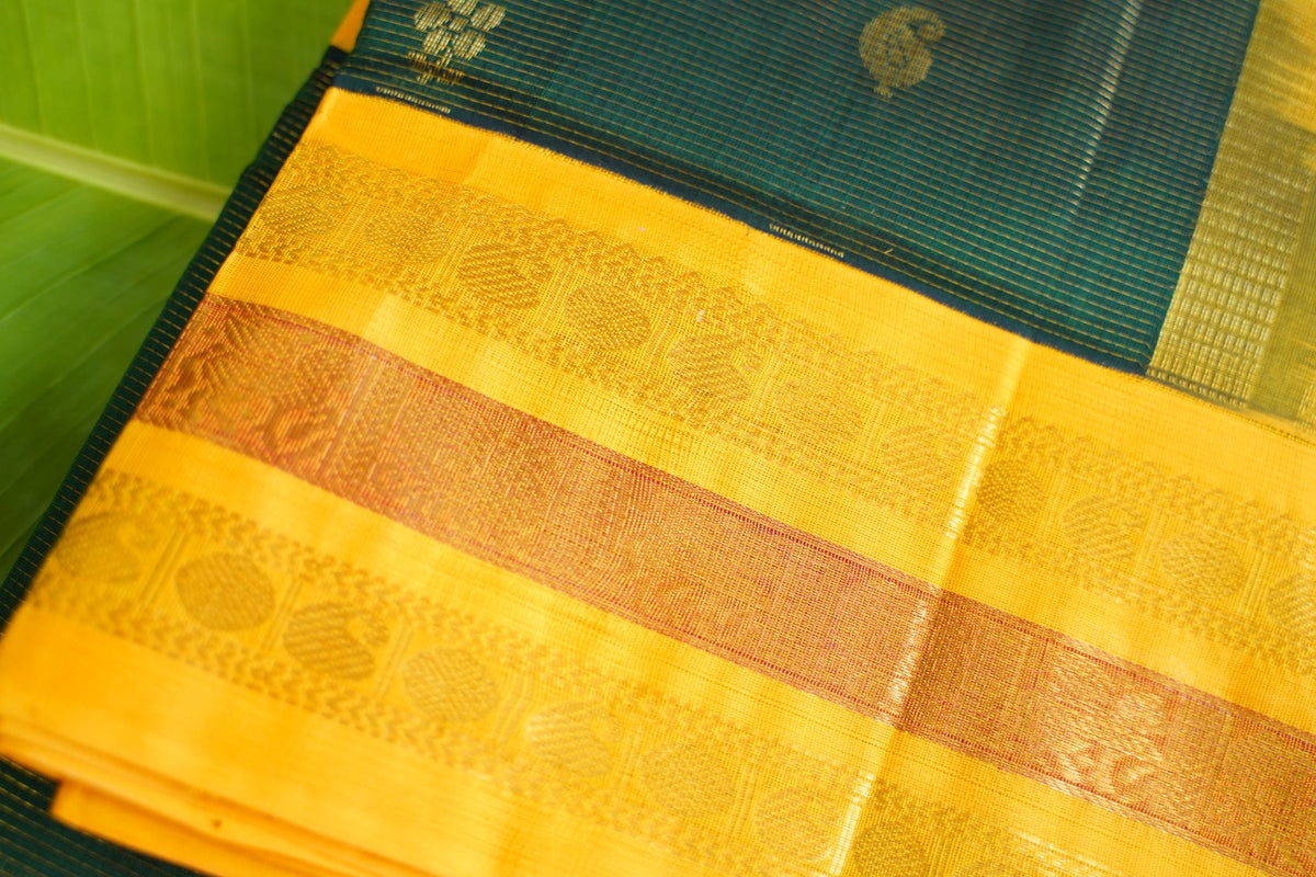 Kanchi Handloom Silk Cotton Saree PC17780