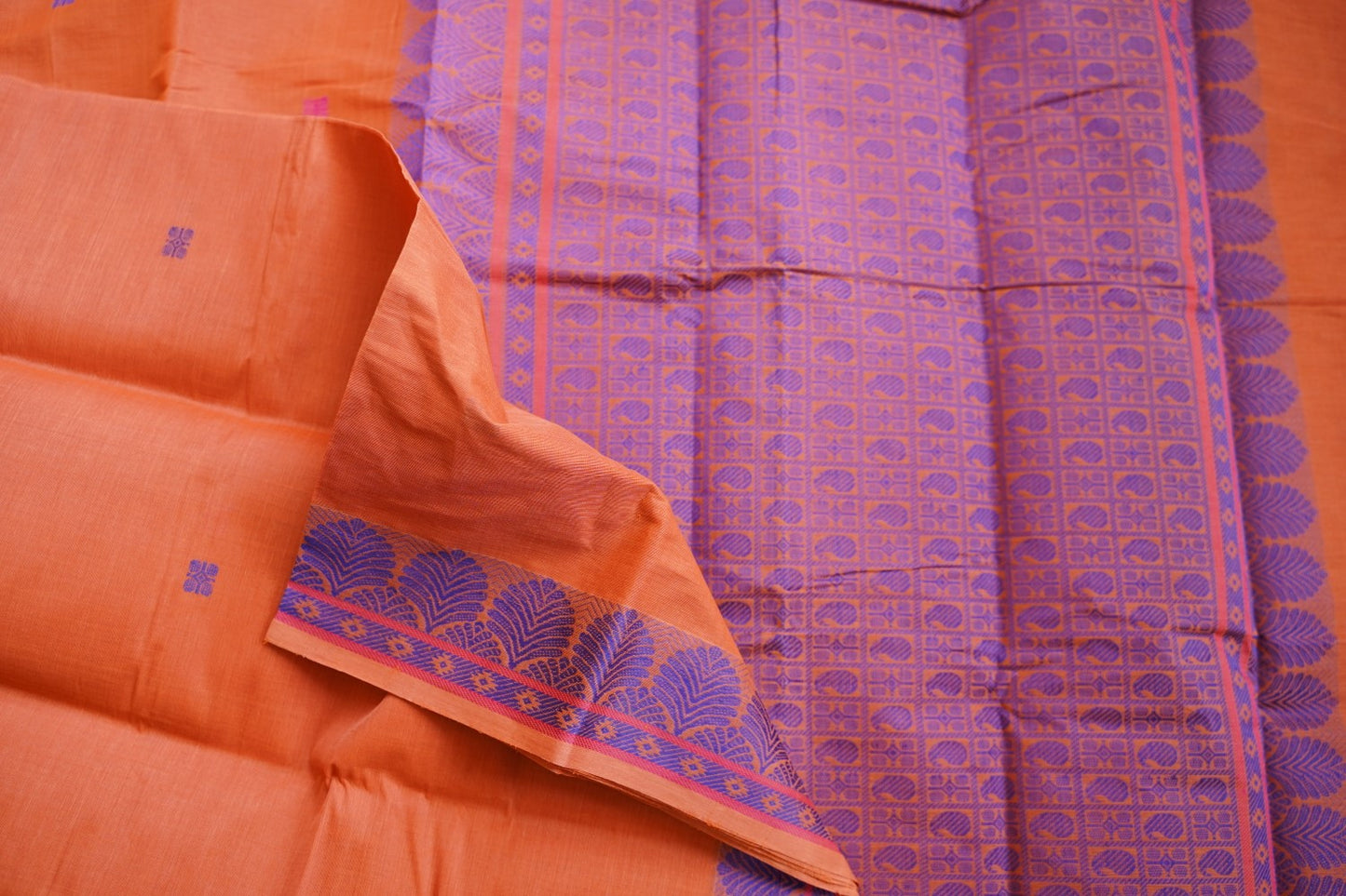 Kanchi handloom Cotton Saree PC15744