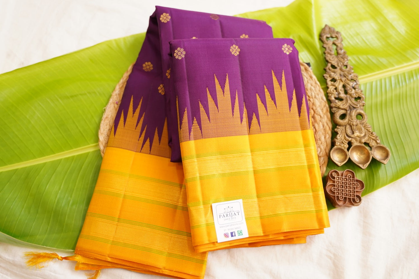 Pure Kanchi Silk Saree PC17815