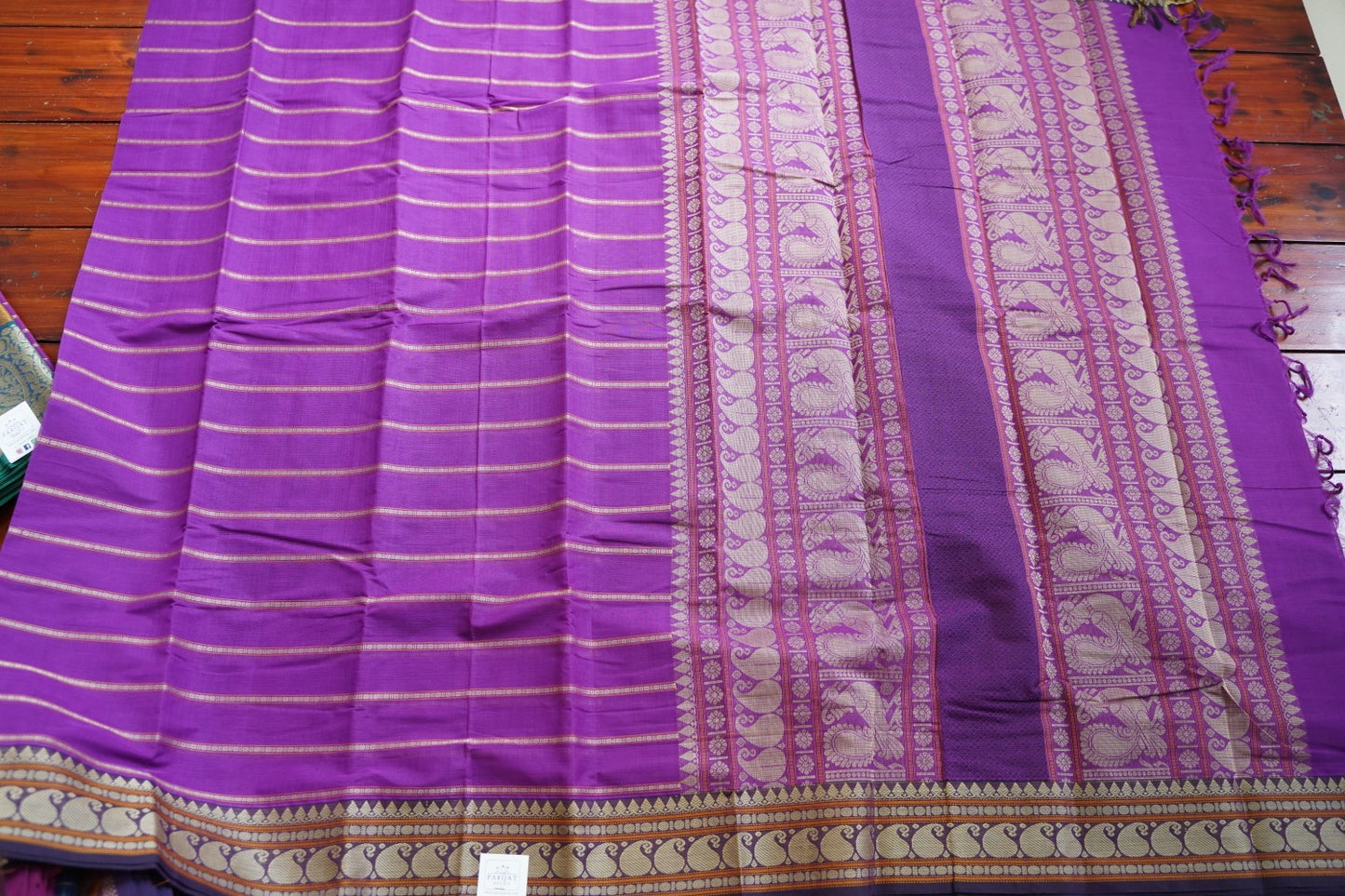 Kanchi handloom Cotton Saree PC15743