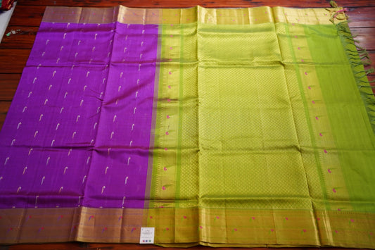 Kanchi Handloom Silk Cotton Saree PC12182