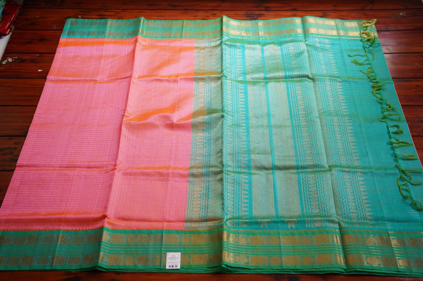 Kanchi Handloom Silk Cotton Saree PC12161