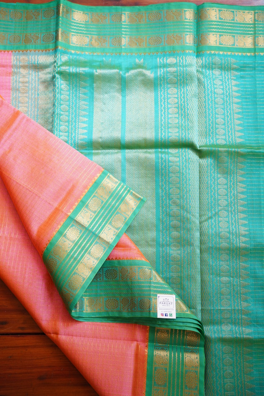 Kanchi Handloom Silk Cotton Saree PC12161