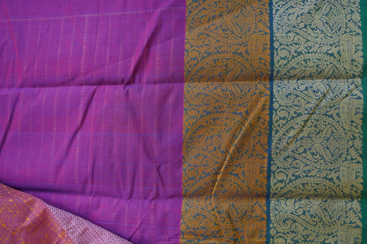 Kanchi handloom Cotton Saree PC15750