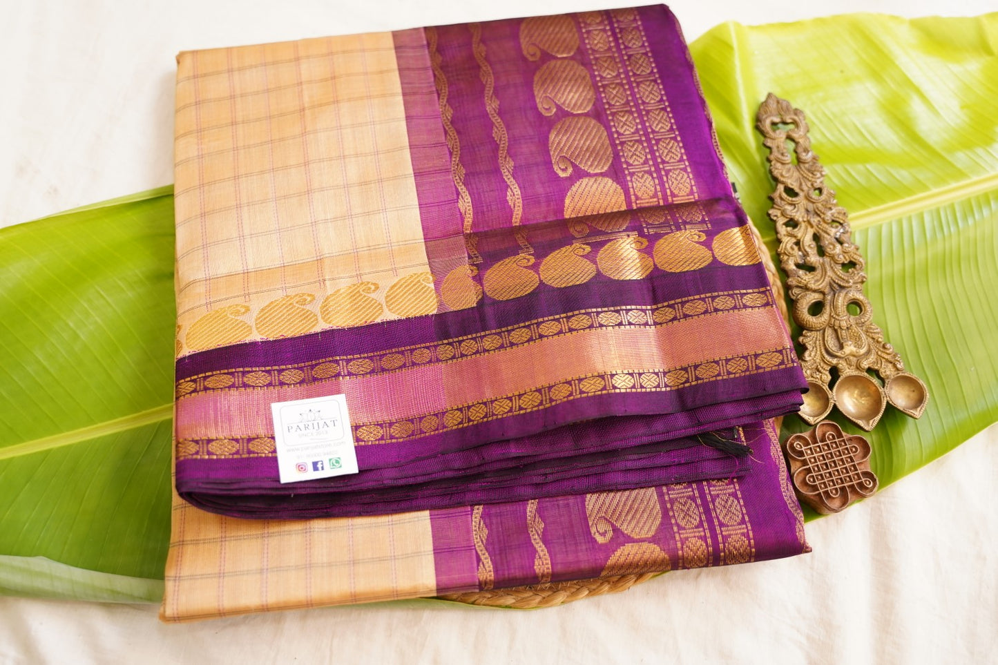 Kanchi Handloom Silk Cotton Saree PC17827