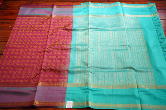 Kanchi Handloom Silk Cotton Saree PC12141