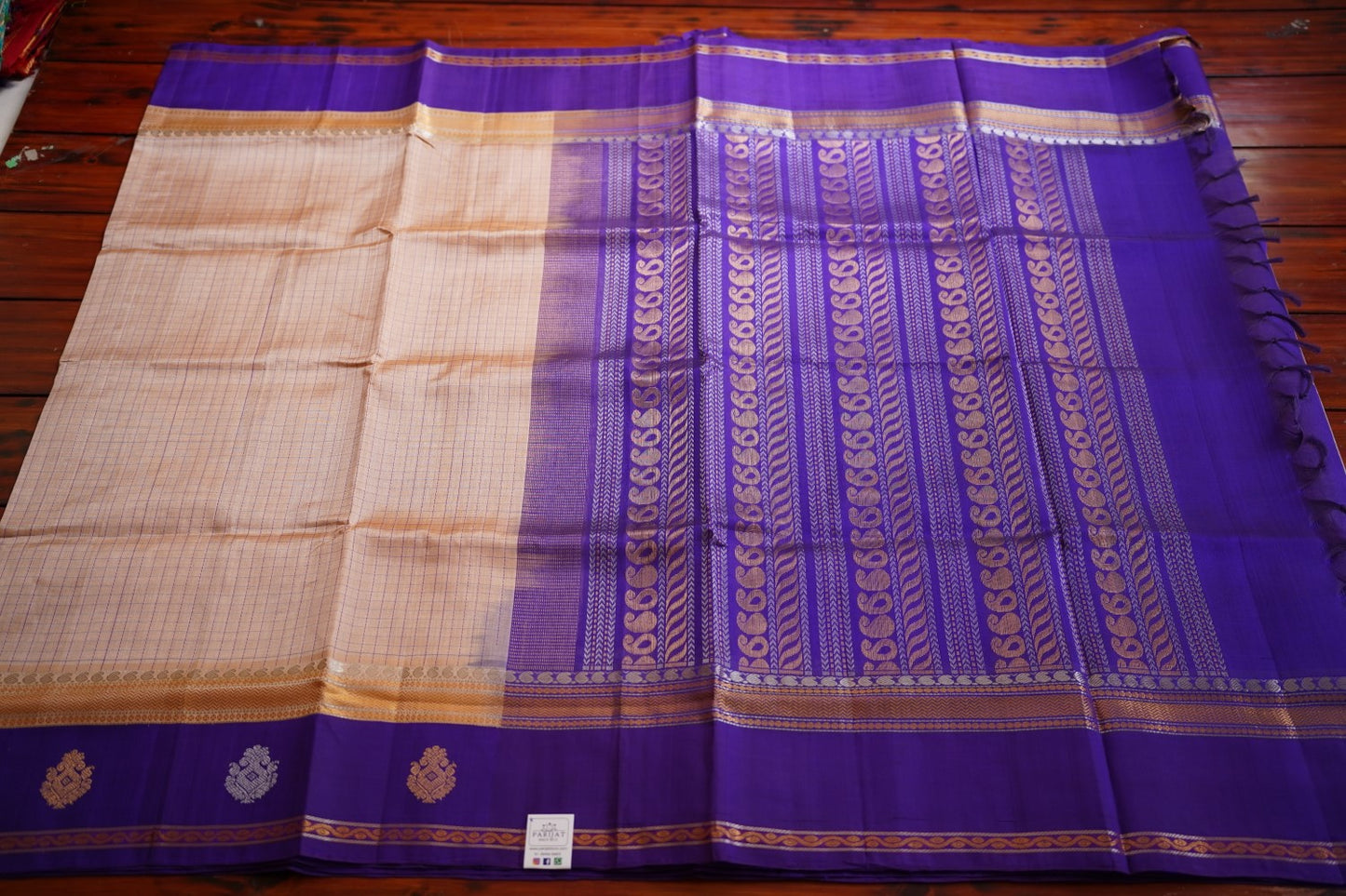 Kanchi Handloom Silk Cotton Saree PC12190