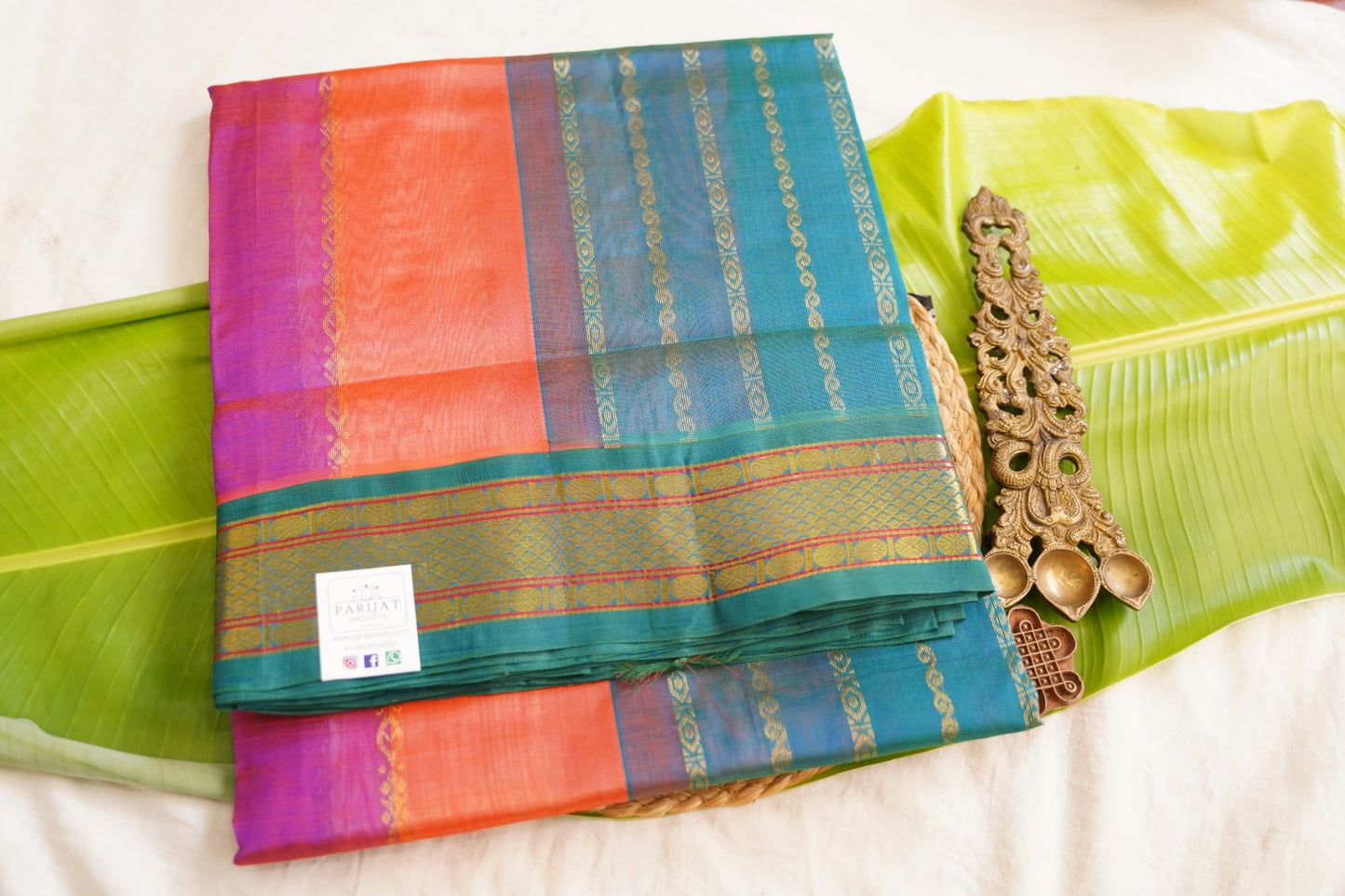 Kanchi Handloom Silk Cotton Saree PC17812