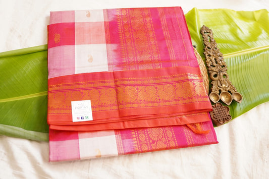 Kanchi Handloom Silk Cotton Saree PC17806