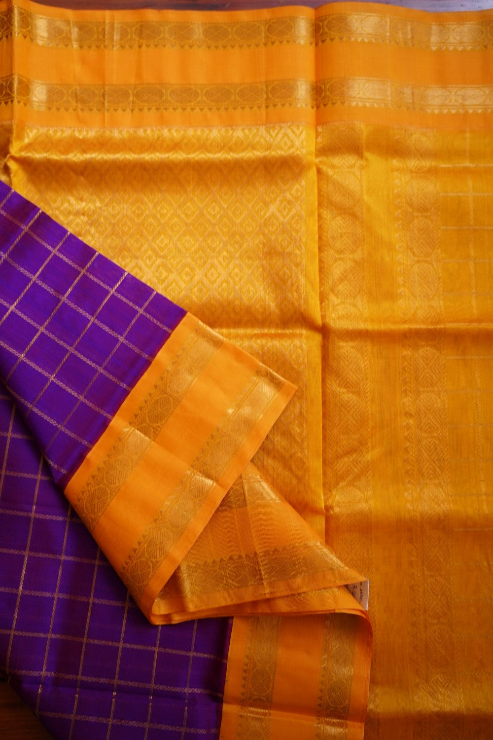 Kanchi Handloom Silk Cotton Saree PC12176