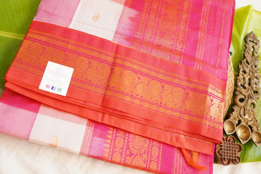 Kanchi Handloom Silk Cotton Saree PC17806