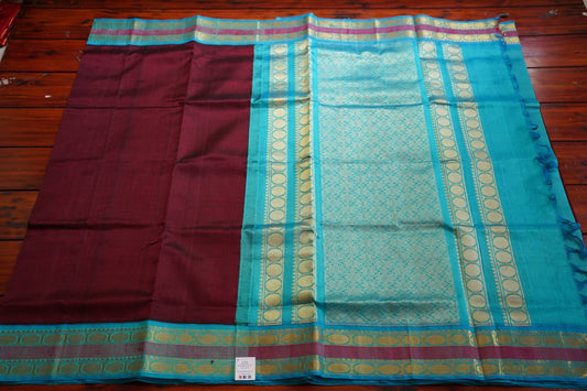 Kanchi Handloom Silk Cotton Saree PC12154