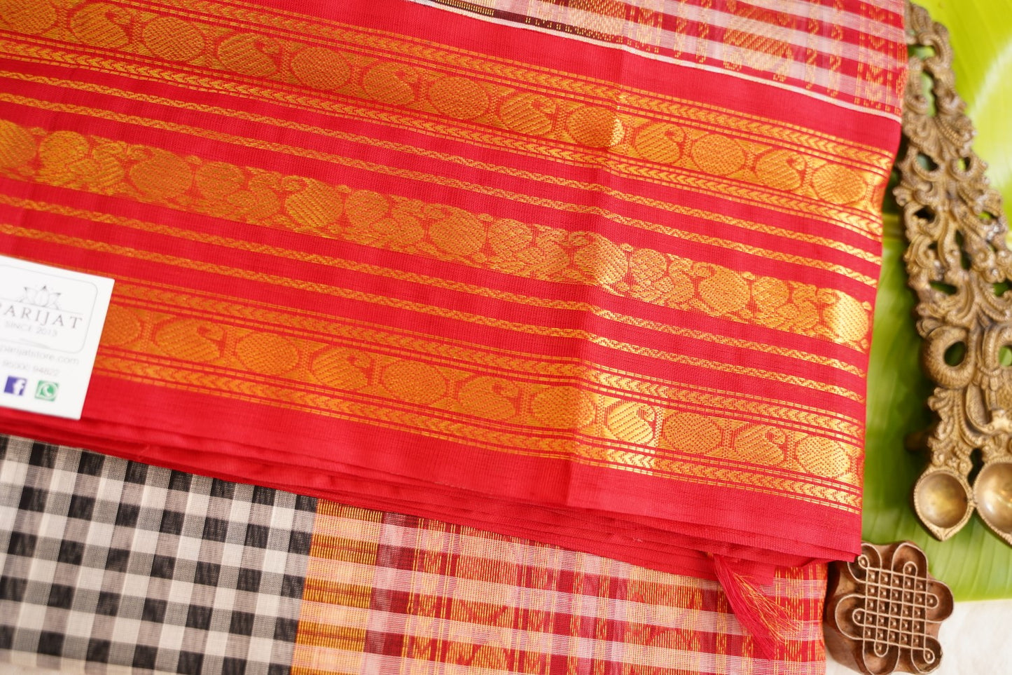 Kanchi Handloom Silk Cotton Saree PC17807