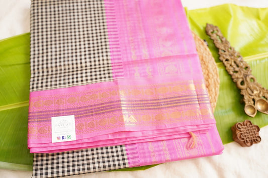 Kanchi Handloom Silk Cotton Saree PC17825