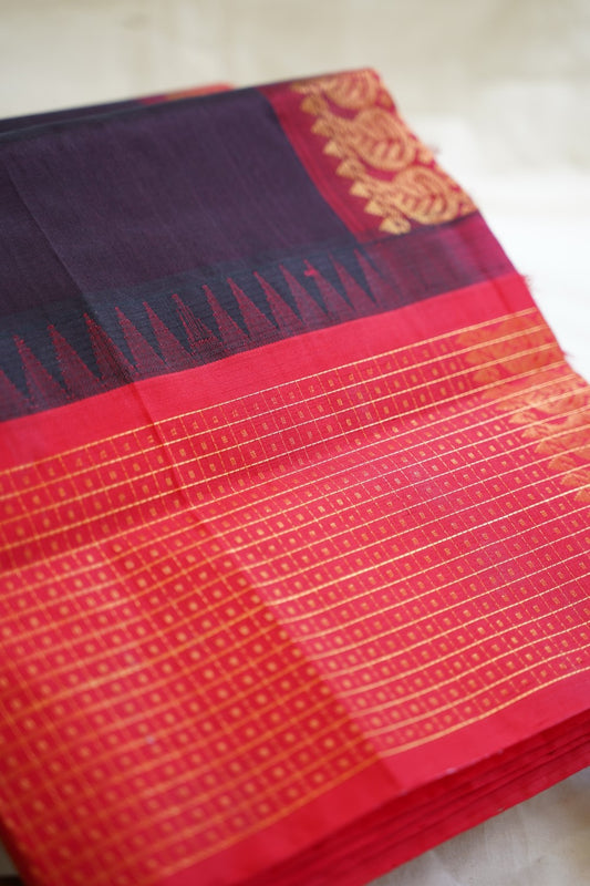 Kanchi Handloom Silk Cotton Saree PC13284